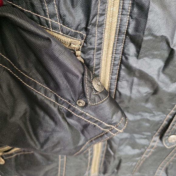 Emmegi Black Winter Ski Snow Full Zipper Closure Women's Jacket Size XS - Picture 5 of 8